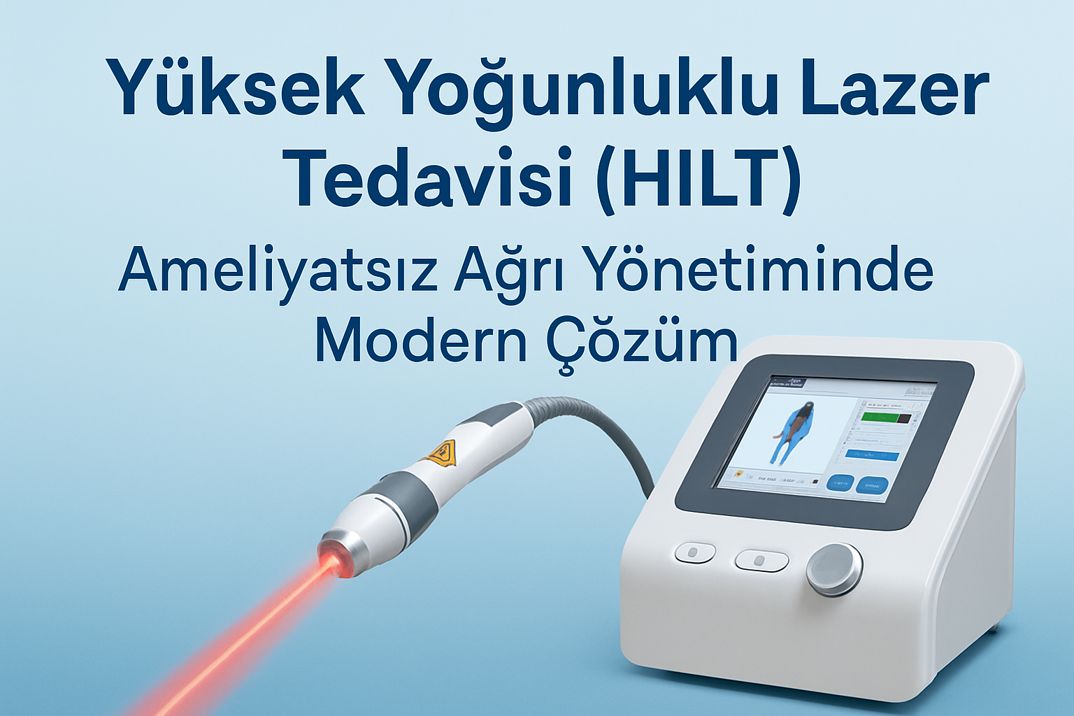 Yüksek Yoğunluklu Lazer Tedavisi (HILT) | Ameliyatsız Ağrı Tedavisi