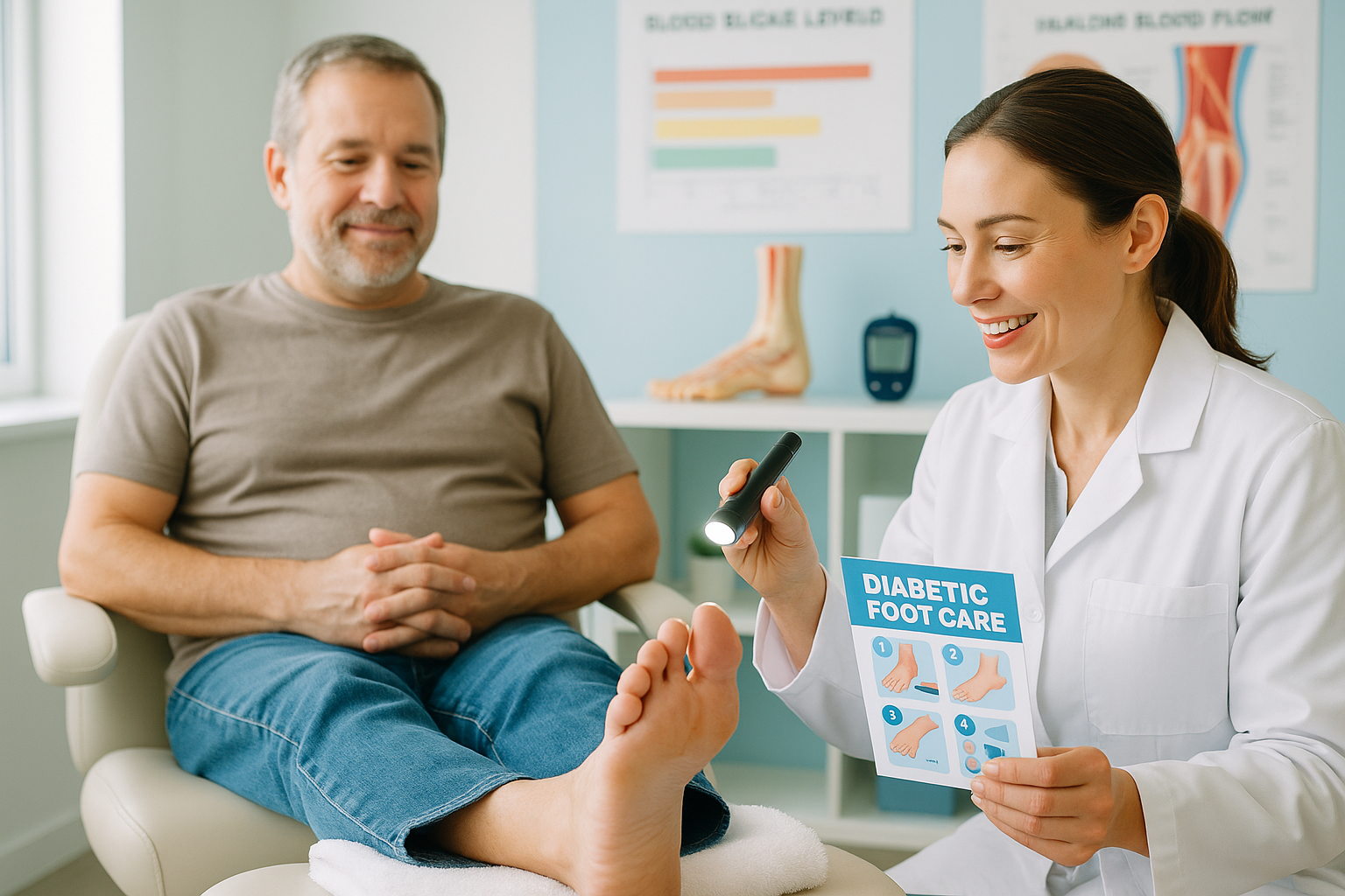 Diyabetik Ayak Ülserleri (Yaraları) Bilinçli Bakım ve Önleme Rehberi