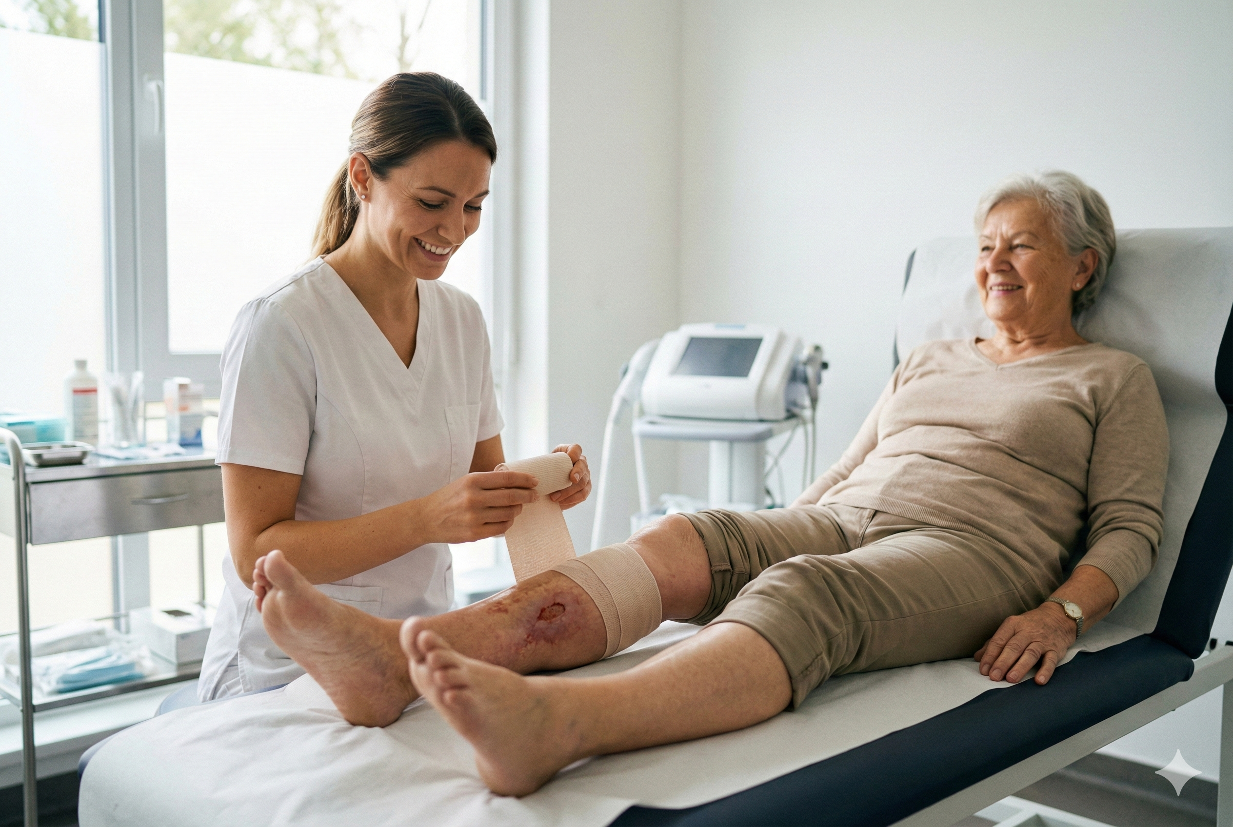 Venöz (Toplardamar) Ülser Yaraları: Dolaşım Bozukluğuna Bağlı Bacak Yaraları