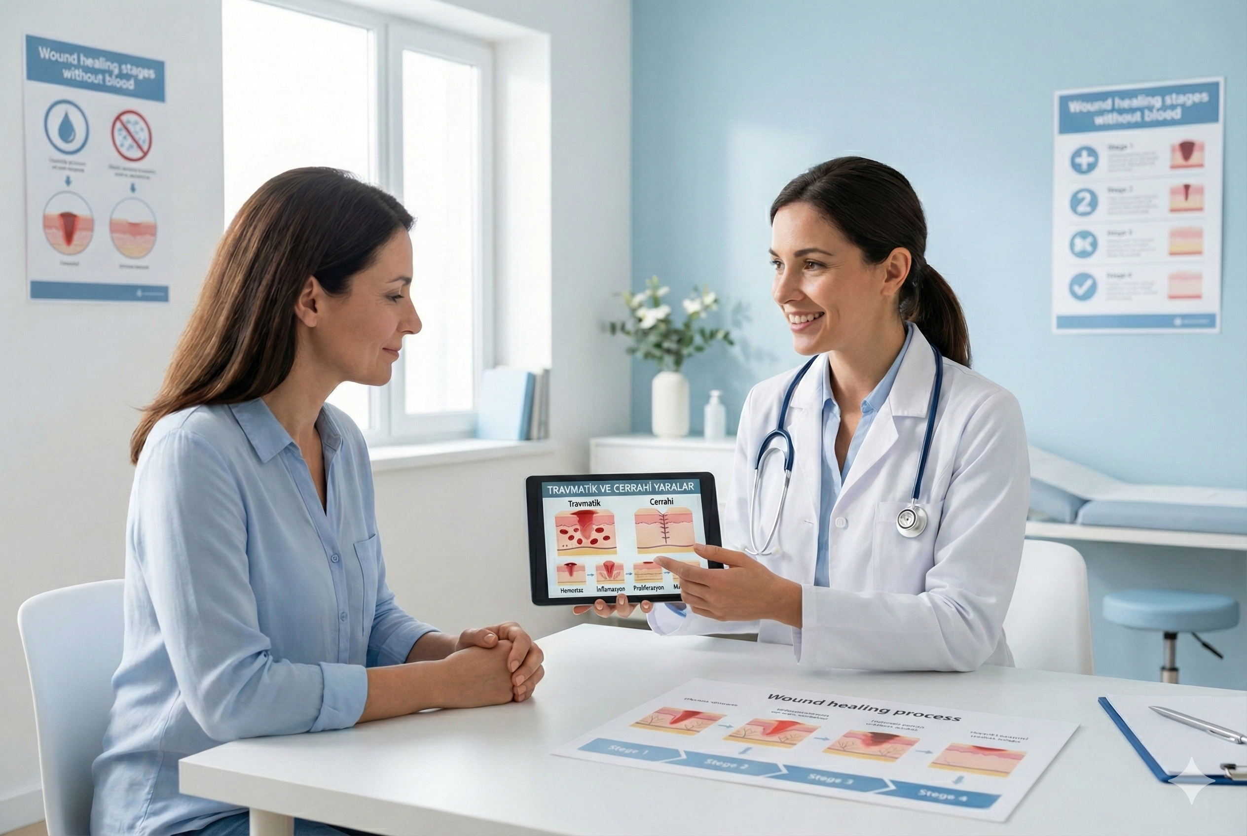 Travmatik ve Cerrahi Yaralar: Kazalar ve Ameliyat Sonrası Zor İyileşen Yaralar